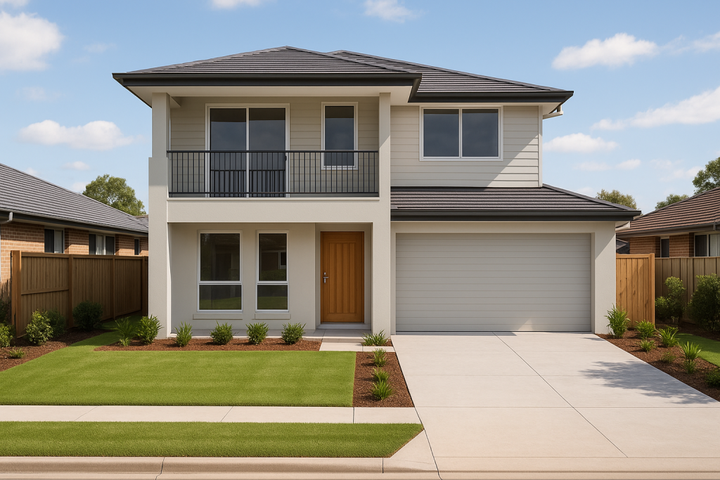 Fixed Price New Home Builder Turnkey Packages completed home in Rochedale